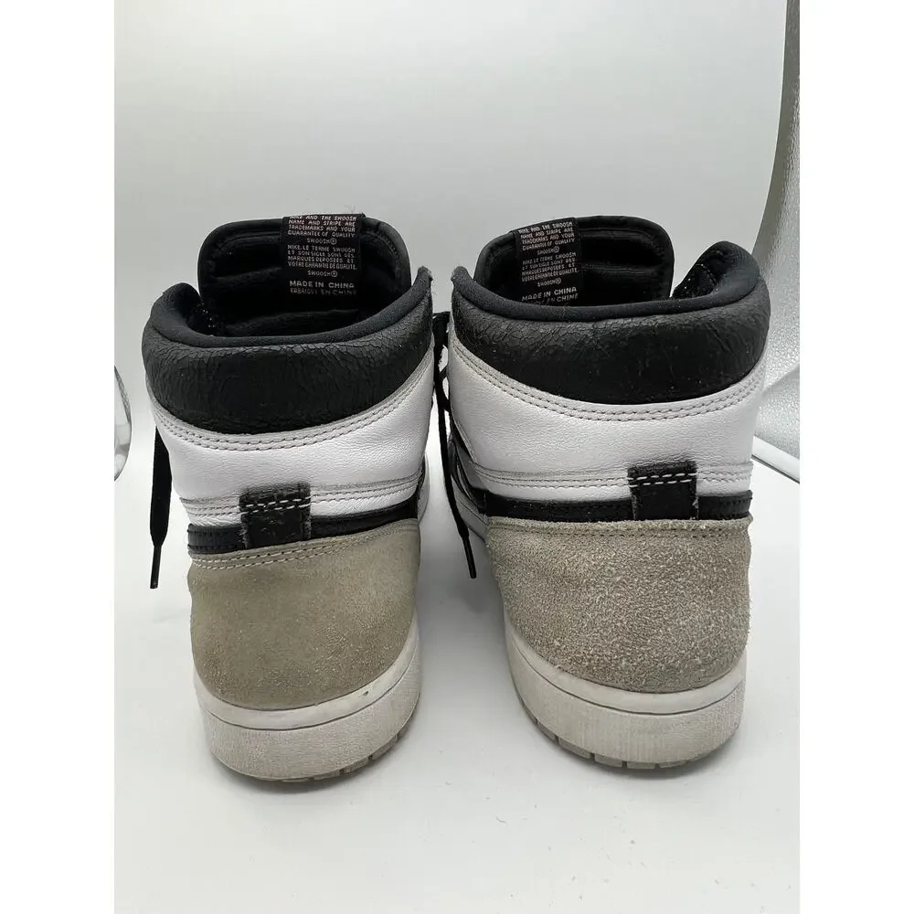 Nike‎ Air Jordan Black White 1 Retro High OG Men's Basketball Sneakers Size 10